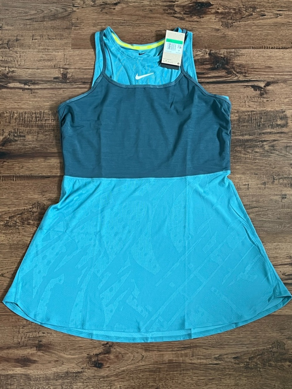Nike Court Slam Dress ‘Aqua’ (size wmns XL)
